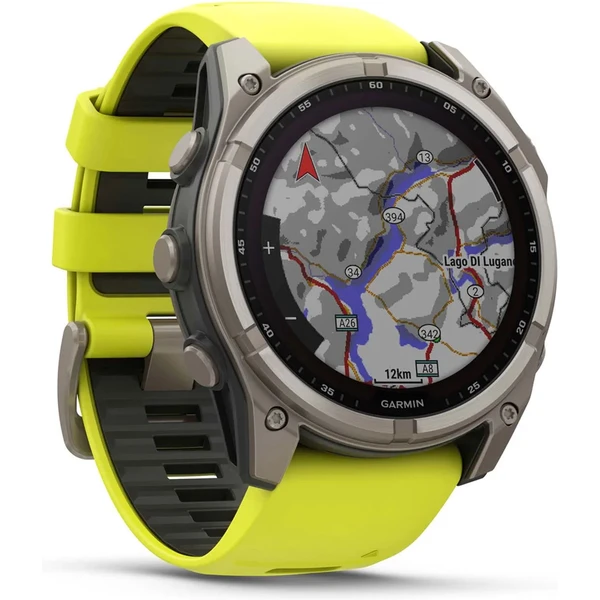 Garmin Fenix 8 Solar 51 mm Titan Yellow - Obrázek 4