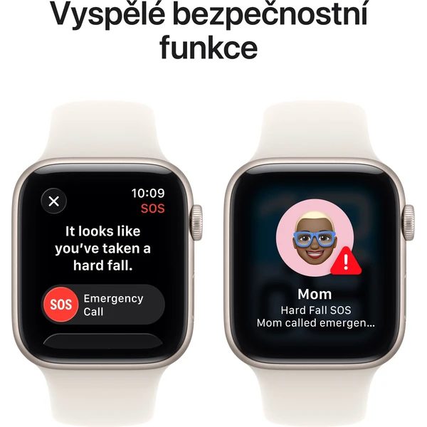Apple Watch SE 3 (2025) Cellular 40mm Hvězdně bílý hliník s hvězdně bílým sportovním řemínkem M/L - Obrázek 7