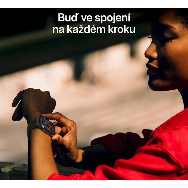 Apple Watch Series 11 Cellular (46mm) Zlatý Titan se světle ruměným sportovním řemínkem S/M - Obrázek 7