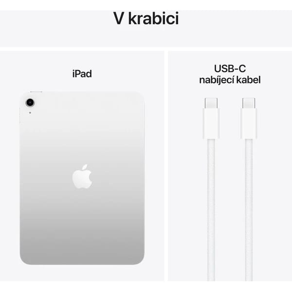 Apple iPad 11" 512GB Cellular Silver (2025) - Obrázek 8