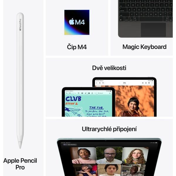 Apple iPad Air 11" M4 128GB Wi-Fi Purple (2026) - Obrázek 8