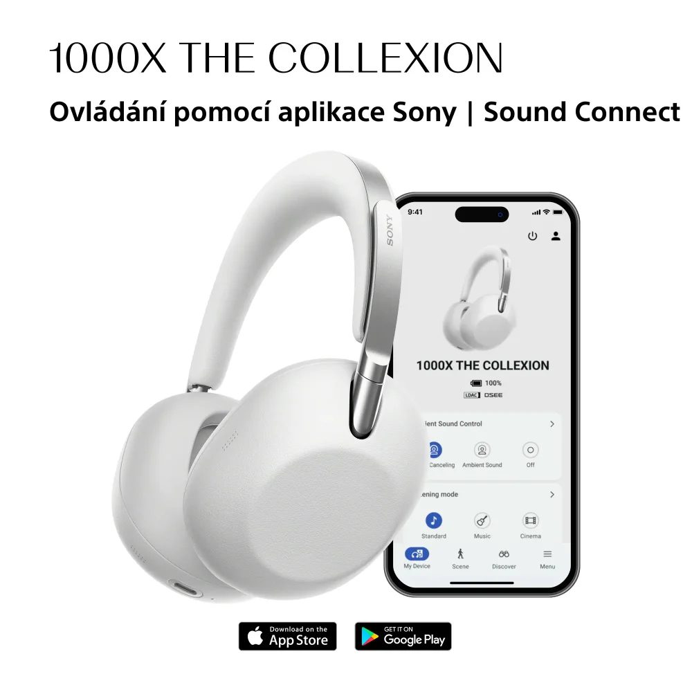 Sony WH-1000X THE COLLEXION Platinum - Obrázek 11