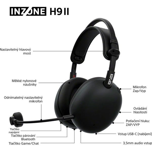 Sony INZONE H9 II Black - Obrázek 13