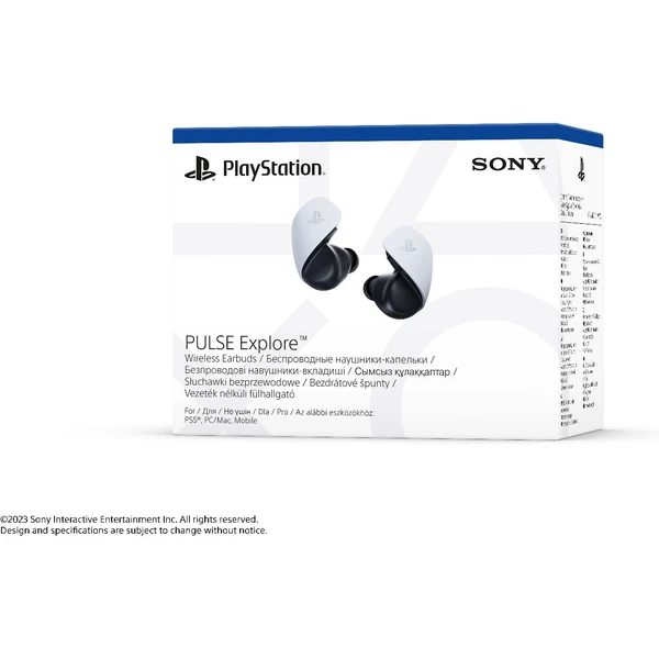 PlayStation Earbuds Pulse Explore White - Obrázek 4