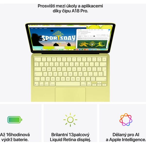 Apple MacBook Neo 13" CZ 256GB Blush - Obrázek 9