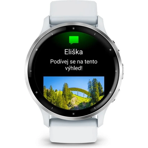 Garmin Venu 3 Silver/WhitestoneSilicone Band - Obrázek 7