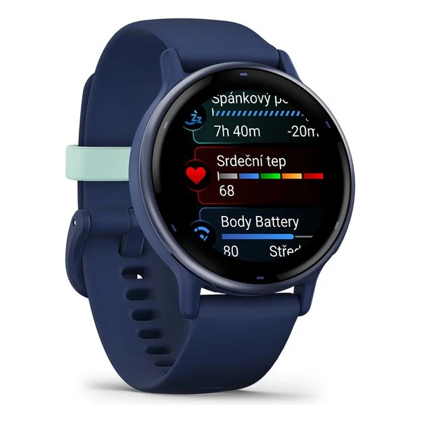 Garmin Vívoactive 5 Navy Silicone Band - Obrázek 3