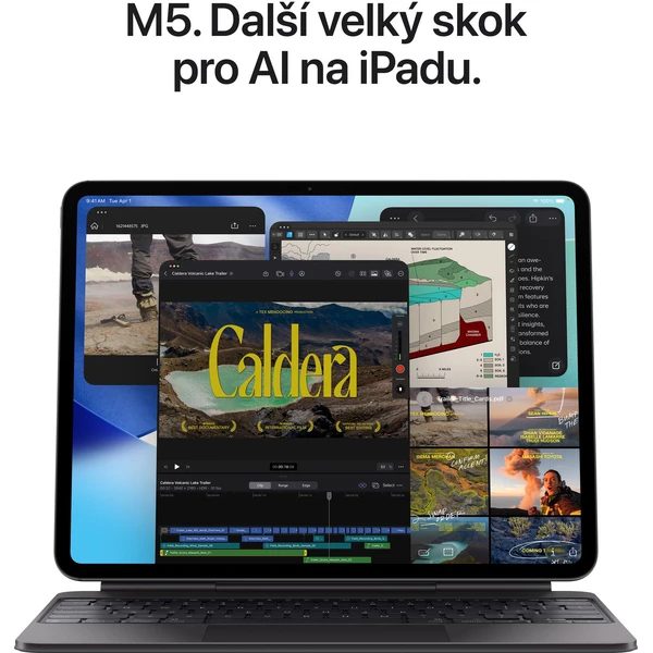 Apple iPad Pro 11" M5 (2025) 512GB Cellular Space Black - Obrázek 3