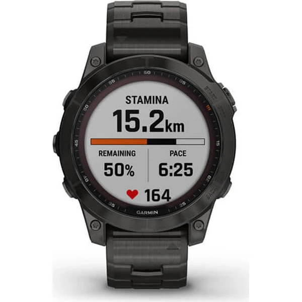 Garmin fenix 7 PRO Sapphire Solar Style, Titan Gray/Titan Band - Obrázek 7