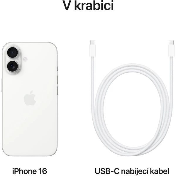 Apple iPhone 16 128GB White - Obrázek 9