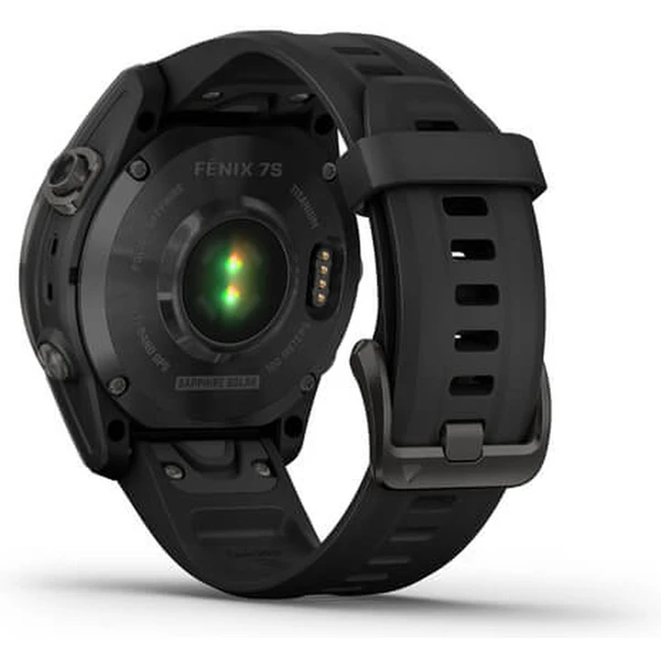 Garmin fenix 7S Sapphire Solar Titan Carbon Gray/Black Silicone Band - Obrázek 11