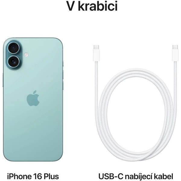 Apple iPhone 16 Plus 512GB Teal - Obrázek 9