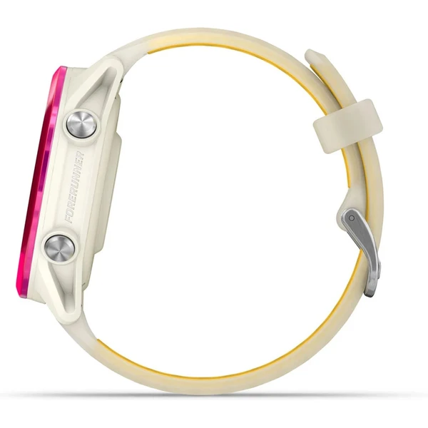 Garmin Forerunner 570 42 mm Pink hliníková luneta s White/Yellow poloprůhledným řemínkem - Obrázek 5