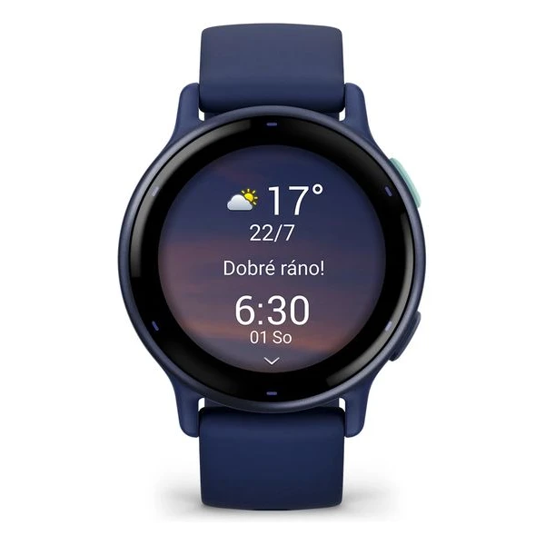 Garmin Vívoactive 5 Navy Silicone Band - Obrázek 6