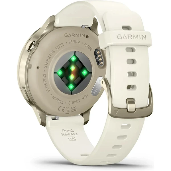 Garmin Venu 4 (41 mm) Gold/White silikonový řemínek - Obrázek 6