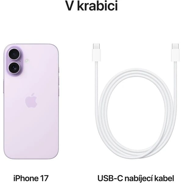 Apple iPhone 17 256GB Lavender - Obrázek 8