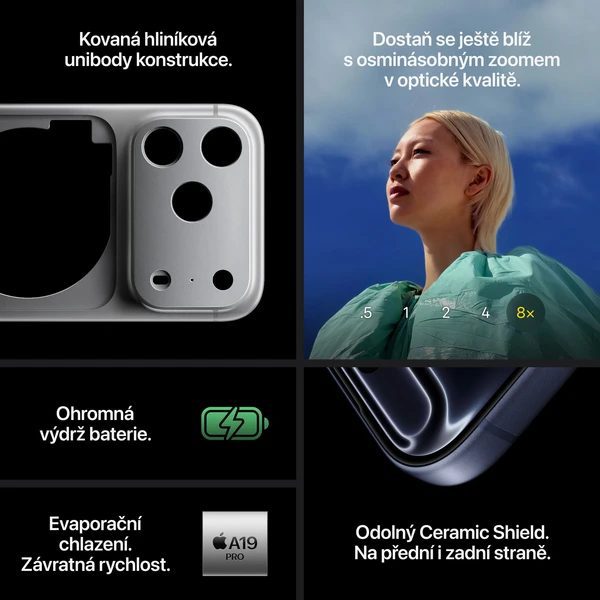 Apple iPhone 17 Pro 1TB Deep Blue - Obrázek 6