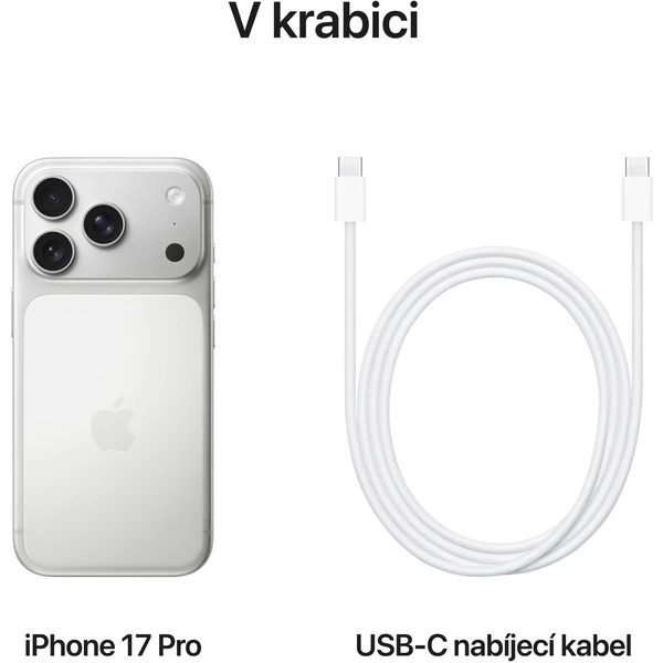 Apple iPhone 17 Pro 1TB Silver - Obrázek 9