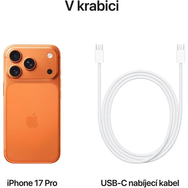 Apple iPhone 17 Pro 256GB Cosmic Orange - Obrázek 9