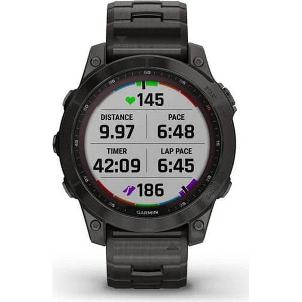 Garmin fenix 7 PRO Sapphire Solar Style, Titan Gray/Titan Band - Obrázek 10