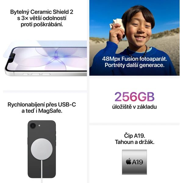 Apple iPhone 17e 256GB Soft Pink - Obrázek 6