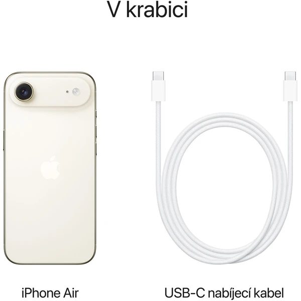 Apple iPhone Air 256GB Light Gold - Obrázek 8