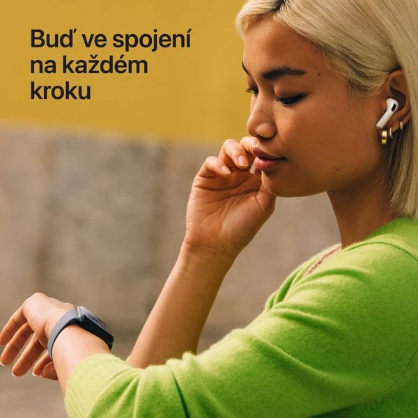 Apple Watch SE 3 (2025) 40mm Hvězdně bílý hliník s hvězdně bílým sportovním řemínkem M/L - Obrázek 4