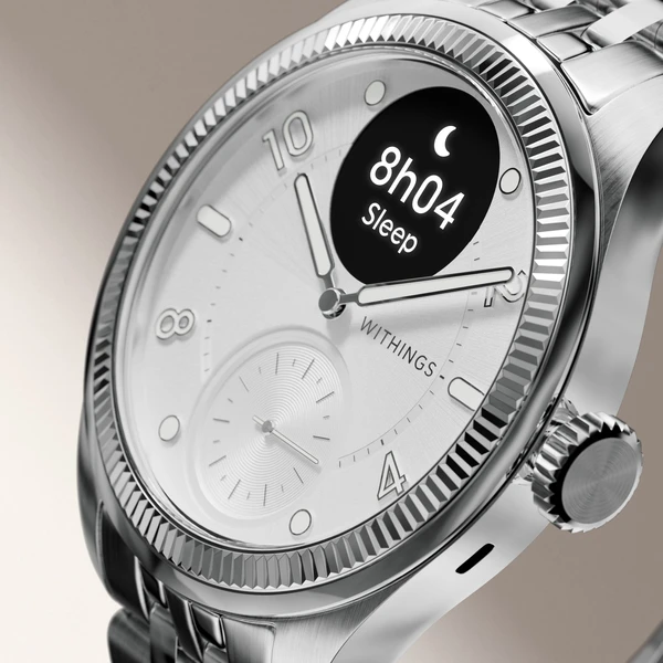 Withings Scanwatch Nova Brilliant Edition 39mm Silver - Obrázek 2