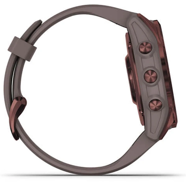 Garmin fenix 7S Sapphire Solar Titan Dark Bronze/Gray Silicone Band - Obrázek 5