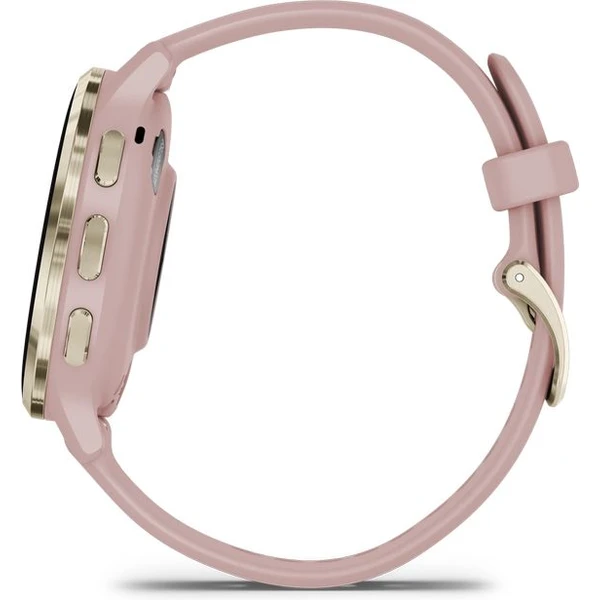 Garmin Venu 3S Cream Gold/Dust Rose Silicone Band - Obrázek 6