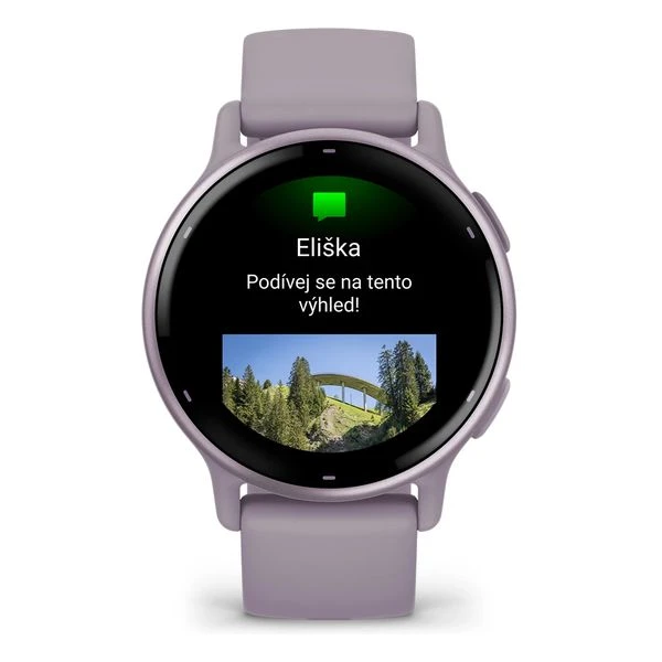 Garmin Vívoactive 5 Orchid Silicone Band - Obrázek 5