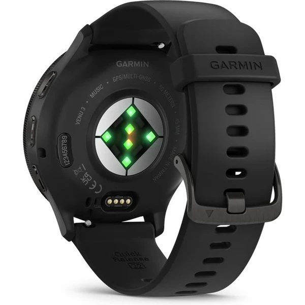 Garmin Venu 3 Slate/Black Silicone Band - Obrázek 4