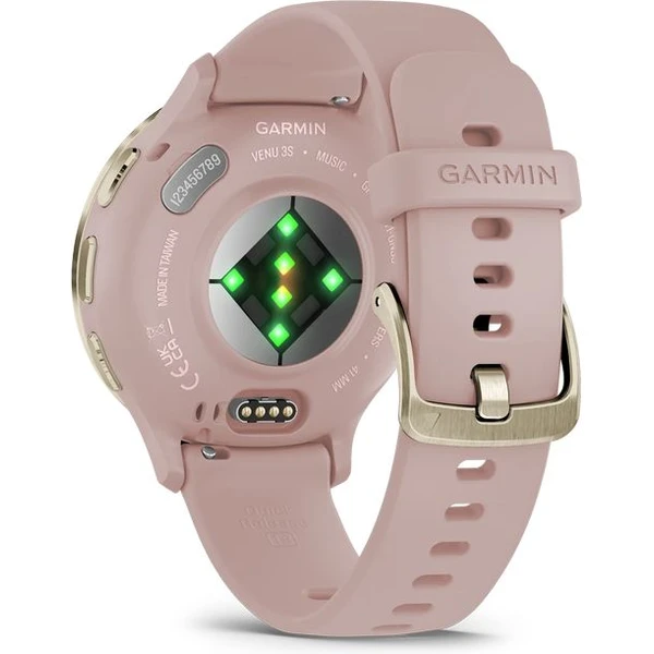 Garmin Venu 3S Cream Gold/Dust Rose Silicone Band - Obrázek 4