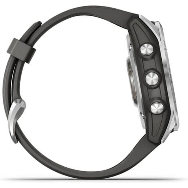 Garmin fenix 7S Glass Silver/Graphite Silicone Band - Obrázek 5