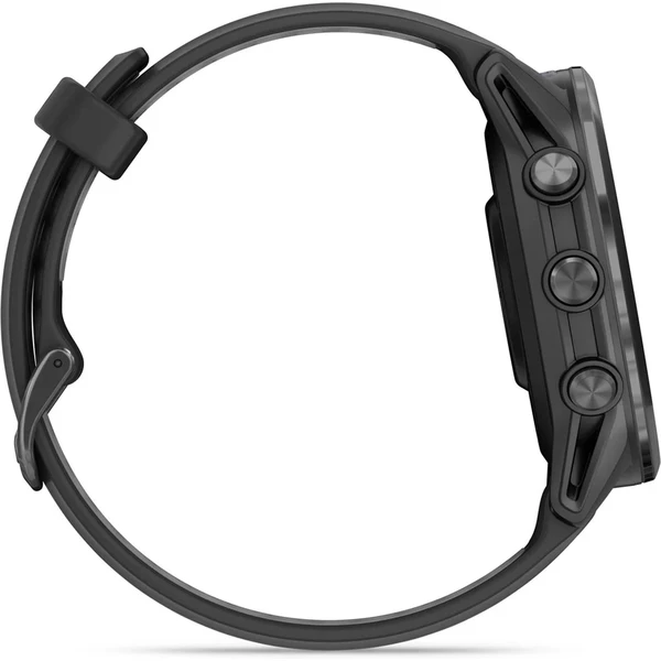 Garmin Forerunner 970 Black/Gray Titanium luneta s Black poloprůhledným řemínkem - Obrázek 5