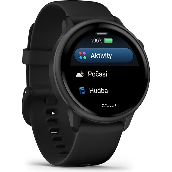 Garmin vívoactive 6 Slate s Black řemínkem - Obrázek 3