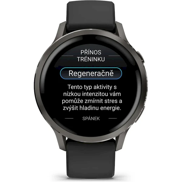 Garmin Venu 4 (41 mm) Slate/Black silikonový řemínek - Obrázek 3