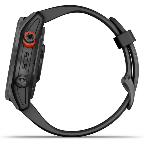 Garmin fenix 7S Solar Gray/Black Silicone Band - Obrázek 6