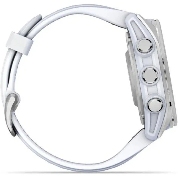 Garmin Fenix 8 AMOLED 43mm Silver/White Band - Obrázek 6