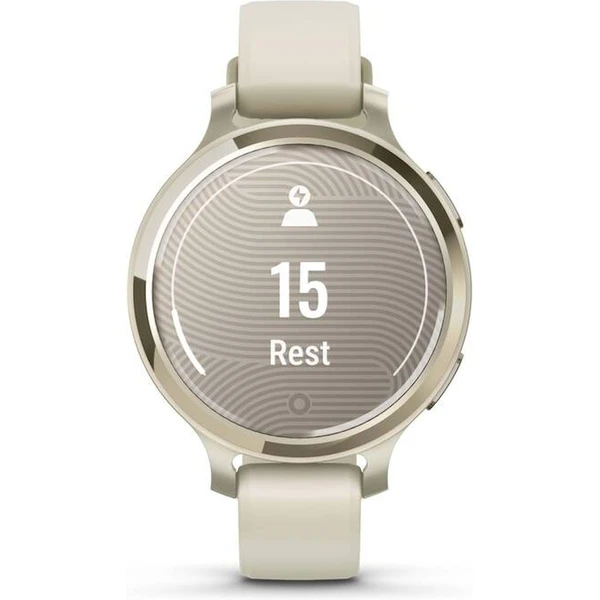Garmin Lily 2 Active Lunar Gold s řemínkem Bone - Obrázek 8