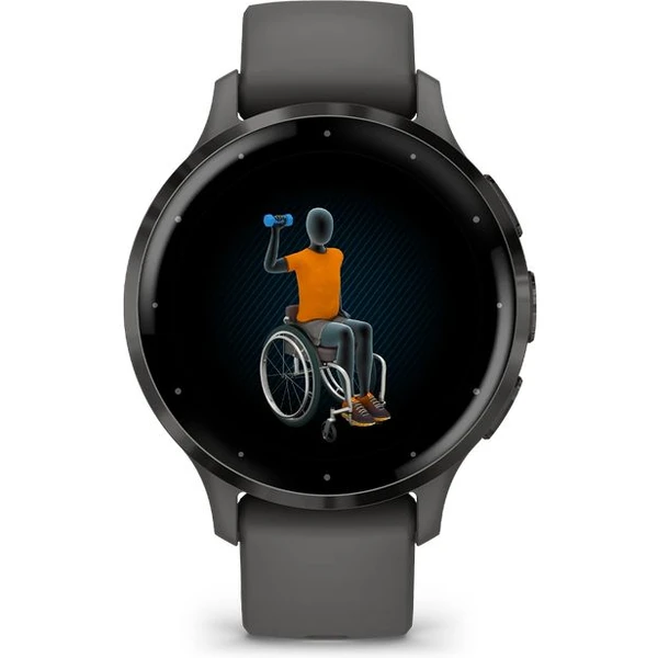 Garmin Venu 3S Slate/Gray Silicone Band - Obrázek 6