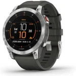 Garmin epix (Gen 2) Silver/Gray silikonový řemínek