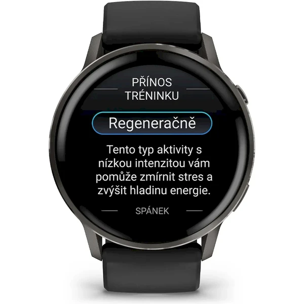 Garmin Venu 4 (45 mm) Slate/Black silikonový řemínek - Obrázek 3