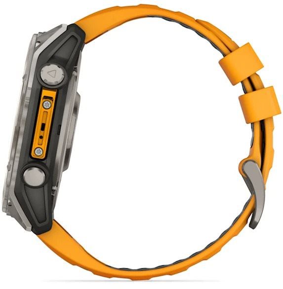 Garmin Fenix 8 51mm AMOLED Sapphire Spark Orange/Graphite - Obrázek 4