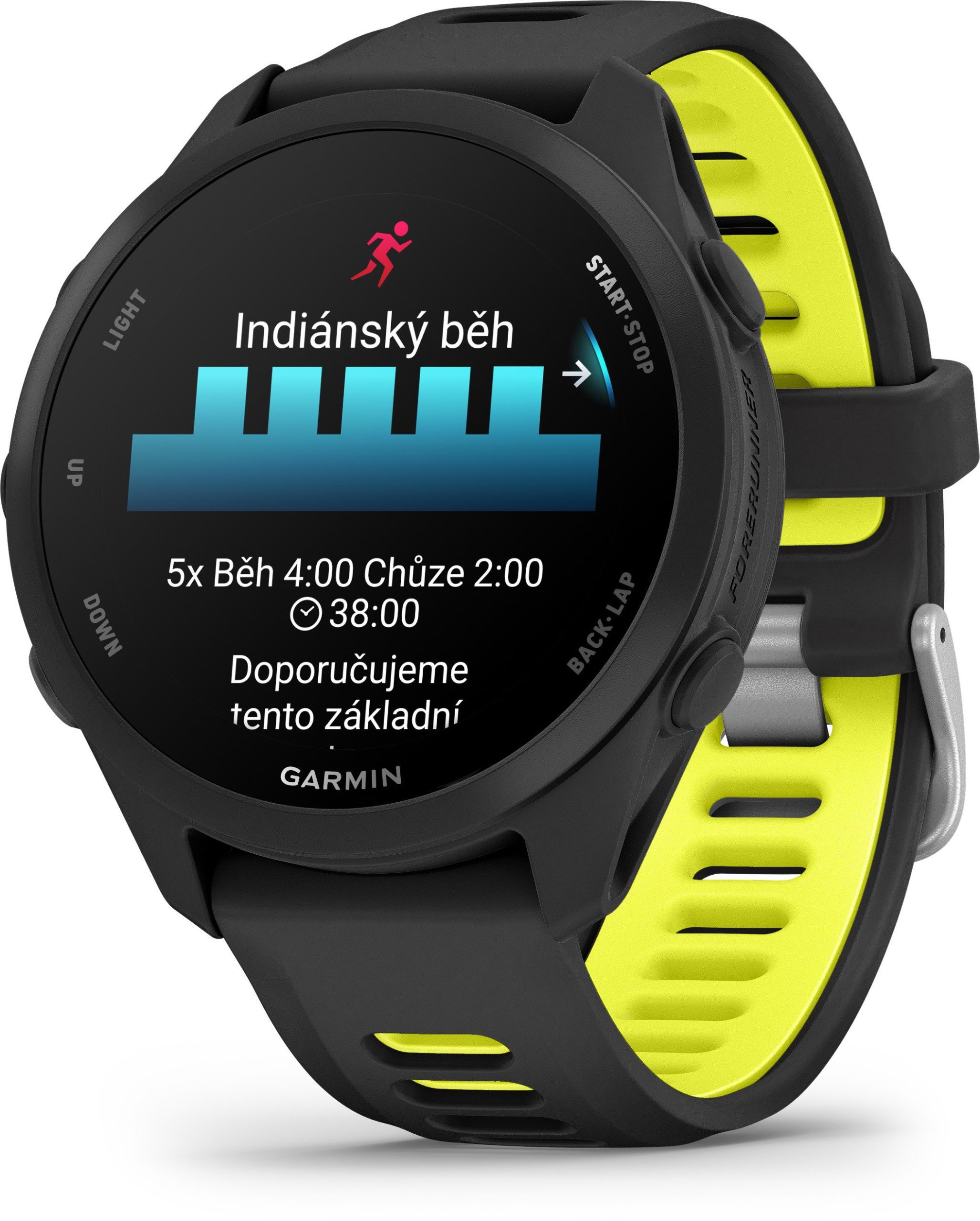 Garmin Forerunner 170 Black/Amp Yellow - Obrázek 5