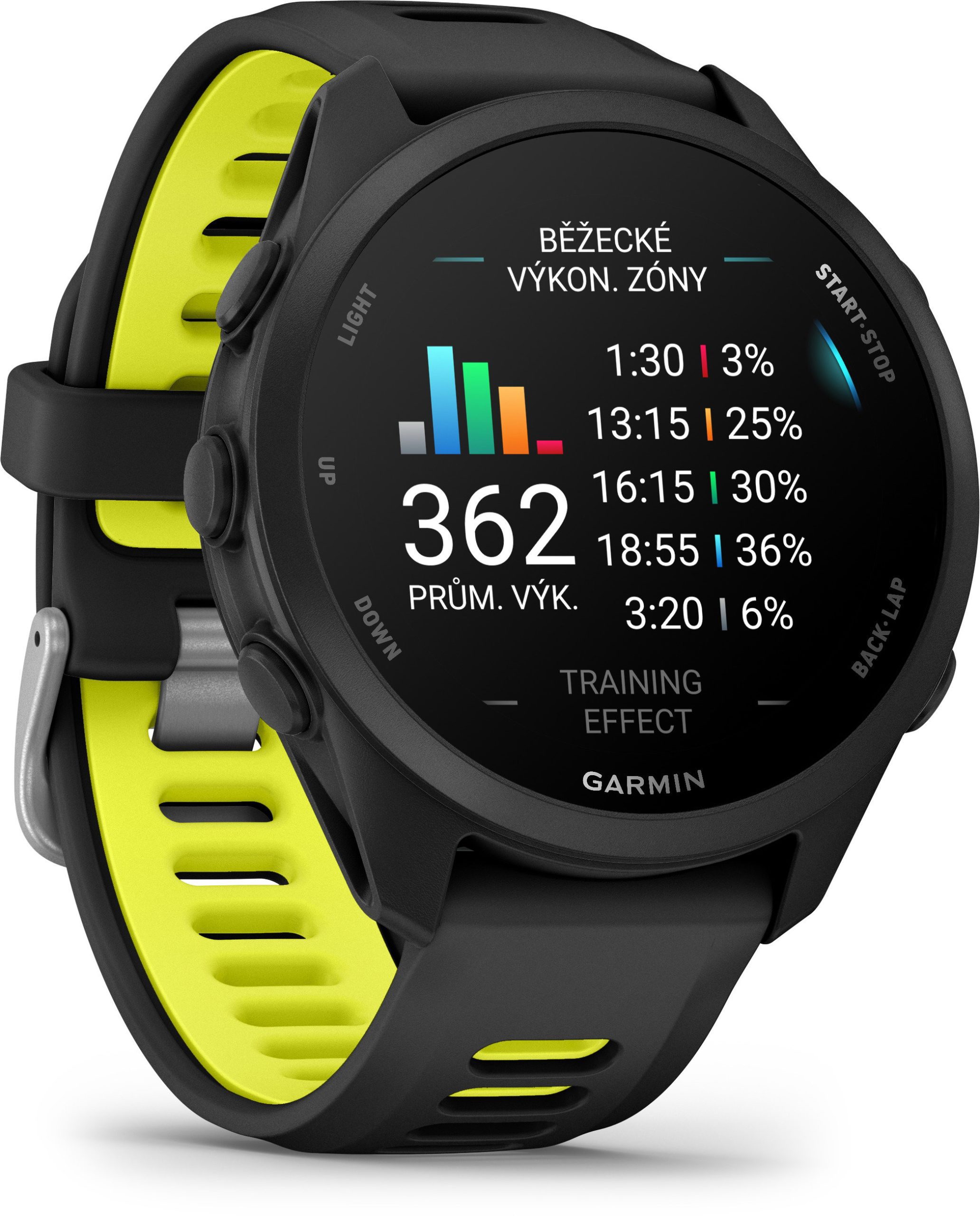 Garmin Forerunner 170 Black/Amp Yellow - Obrázek 8