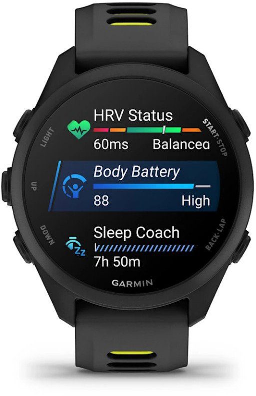 Garmin Forerunner 170 Music Black/Amp Yellow - Obrázek 6