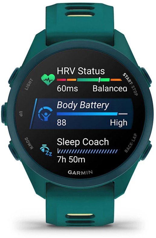 Garmin Forerunner 170 Music Teal Green/Citron - Obrázek 6