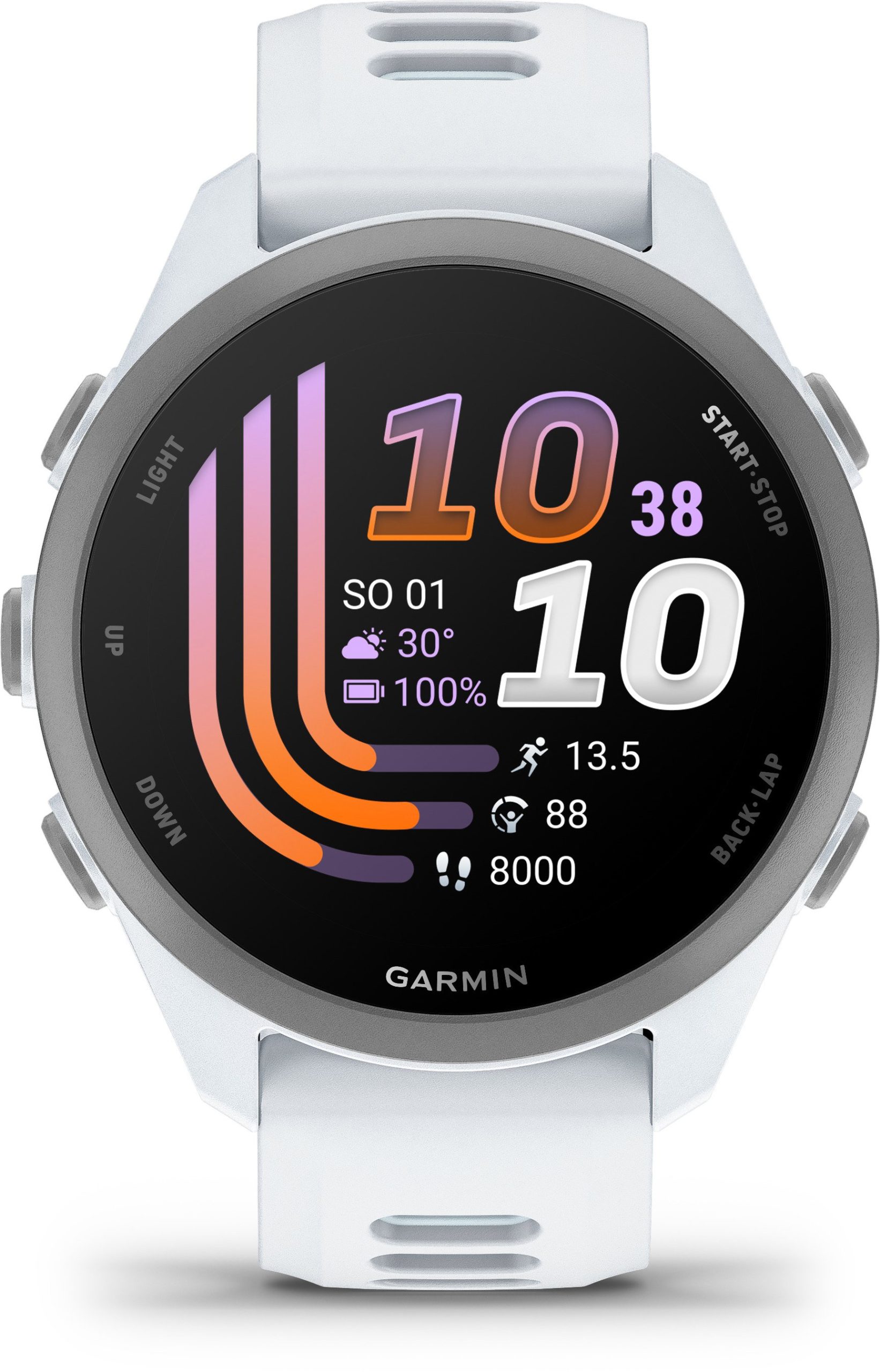 Garmin Forerunner 170 Whitestone/Cloud Blue - Obrázek 4