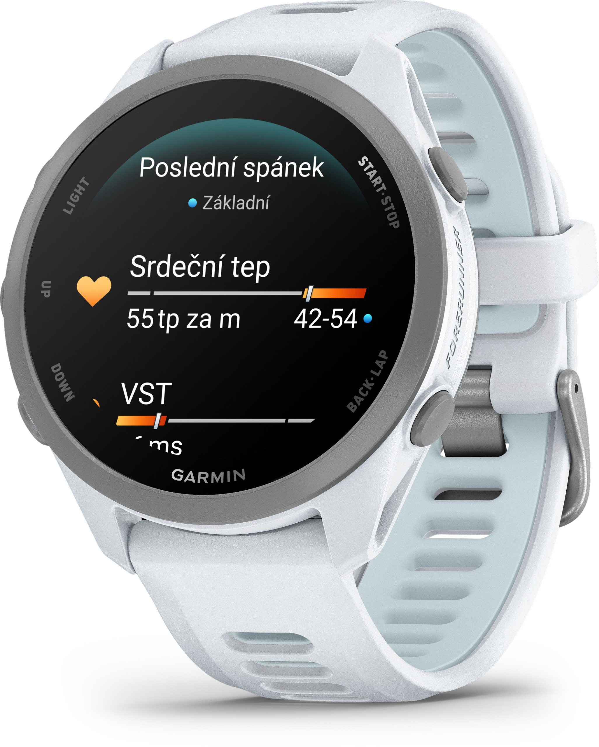 Garmin Forerunner 170 Whitestone/Cloud Blue - Obrázek 5